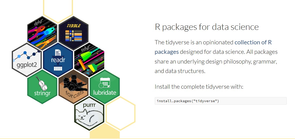 Overview of the tidyverse